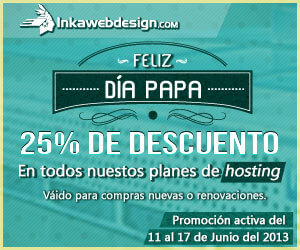Promoci&oacute;n - Inkawebdesign.com - Fin de Semana