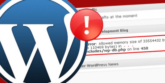Reparar WordPress de Fatal error: Allowed memory size of 33554432 bytes exhausted